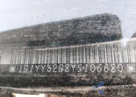 2000 Chevrolet Corvette из США, поврежденный, VIN 1G1YY32G8Y5106680